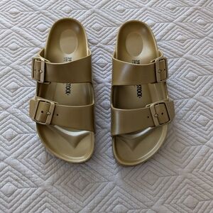 Gold Birkenstock EVA 39